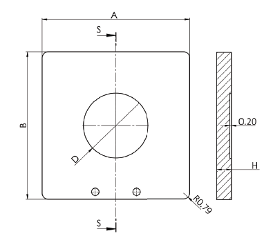 Molded Stabilizer Pad- PA